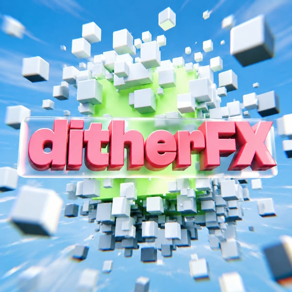 DitherFX Blender compositor preview