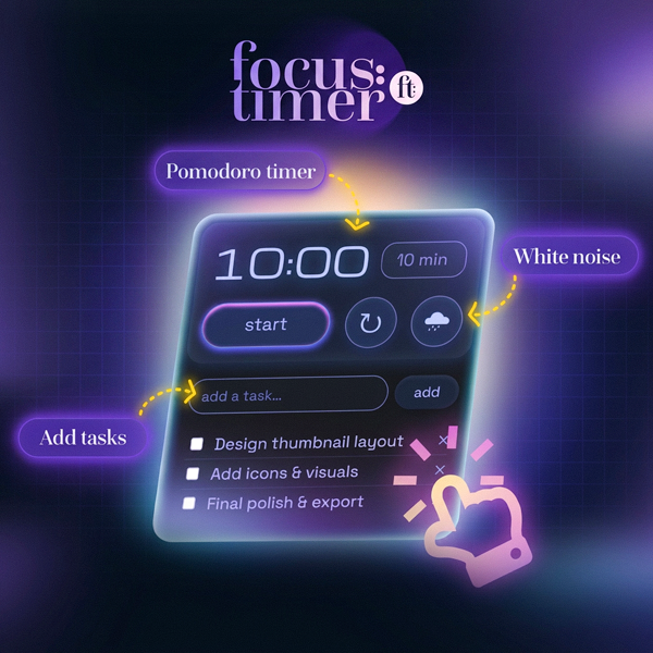 Focus Timer Figma plugin preview