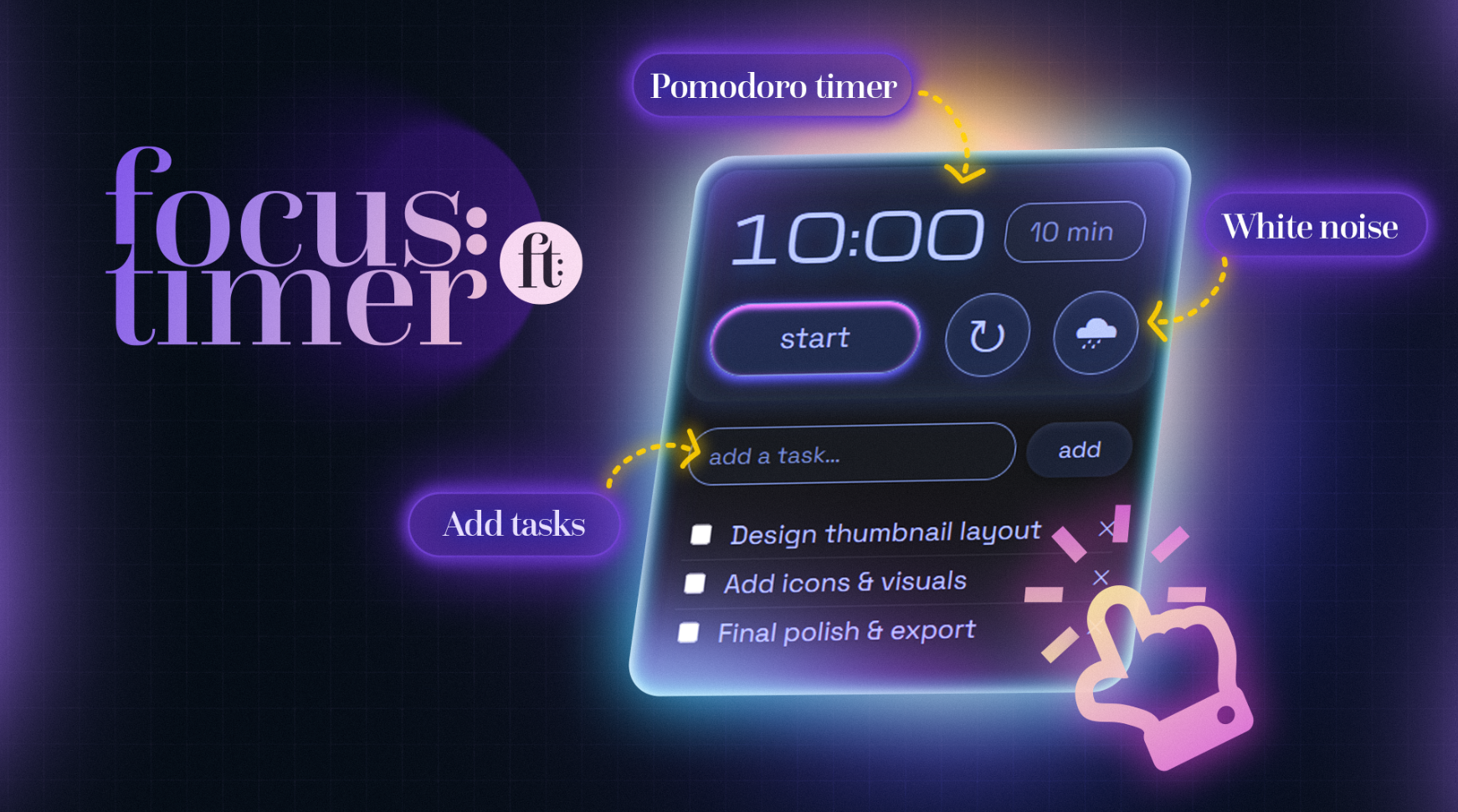 Focus Timer Figma Pomodoro plugin